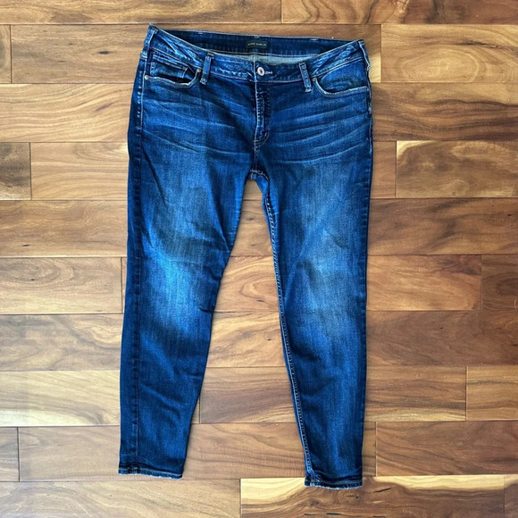 Silver Jeans Suki Mid Rise Skinny Jeans size 36x29 - Picture 2 of 5